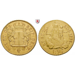 Italien, Genua, Revolutionsperiode, 96 Lire 1796, ss+