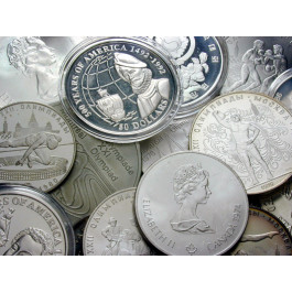 Münzen der Welt, Diverse Herrscher, Diverse Nominale, 450,0 g fein (2)