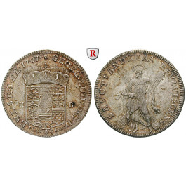 Braunschweig, Braunschweig-Calenberg-Hannover, Georg I. Ludwig, 1/3 Taler 1707, f.vz