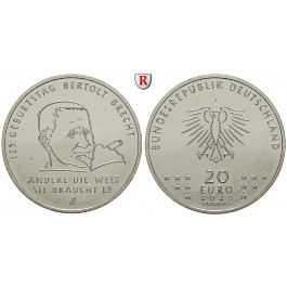 Bundesrepublik Deutschland, 20 Euro 2023, Brecht, bfr.