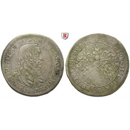 Pfalz, Pfalz-Simmern, Karl Ludwig, 60 Kreuzer (Gulden) 1661, ss