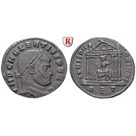 Römische Kaiserzeit, Maxentius, Follis 310-311, ss-vz