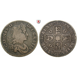 Grossbritannien, Charles II., Crown 1672, f.ss