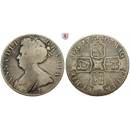 Grossbritannien, Anne, Crown 1707, s-ss