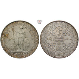 Grossbritannien, Handelsmünzen, Dollar 1909, vz+