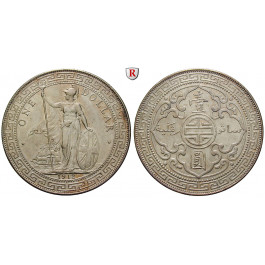 Grossbritannien, Handelsmünzen, Dollar 1912, vz+