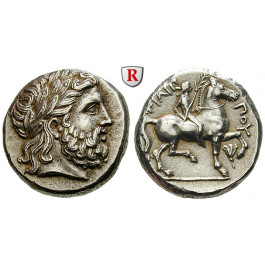 Makedonien, Königreich, Philipp II., Tetradrachme 348-342 v.Chr., vz