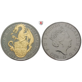 Grossbritannien, Elizabeth II., 5 Pounds 2017, st