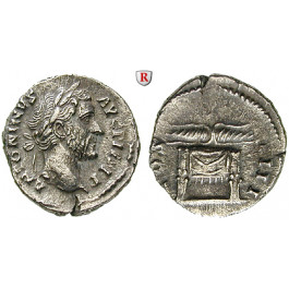 Römische Kaiserzeit, Antoninus Pius, Denar 145-161, ss-vz