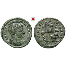 Römische Kaiserzeit, Constantinus I., Follis 320, ss+