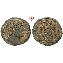 Römische Kaiserzeit, Constantinus I., Follis 328, ss-vz