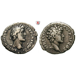 Römische Kaiserzeit, Antoninus Pius, Denar 140, ss