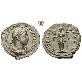 Römische Kaiserzeit, Severus Alexander, Denar 233, ss-vz