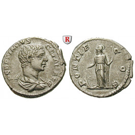 Römische Kaiserzeit, Geta, Caesar, Denar 203-208, ss-vz