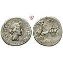 Römische Republik, C. Annius und L. Fabius Hispaniensis, Denar 82-81 v.Chr., f.vz