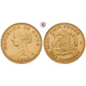Chile, Republik, 100 Pesos 1947, 18,35 g fein, ss+
