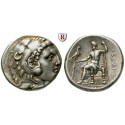 Makedonien, Königreich, Alexander III. der Grosse, Tetradrachme 300-290 v.Chr., ss-vz