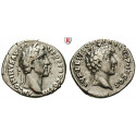 Römische Kaiserzeit, Antoninus Pius, Denar 140, ss+