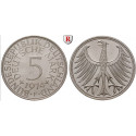 Bundesrepublik Deutschland, 5 DM 1969, Adler, D, vz-st, J. 387