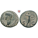 Römische Kaiserzeit, Claudius I., As 50-54, ss+/ss