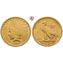 USA, 10 Dollars 1907, 15,05 g fein, ss+/ss-vz