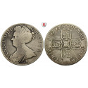 Grossbritannien, Anne, Crown 1707, s-ss