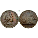 Frankreich, Elsass, Bronzemedaille 1683, vz