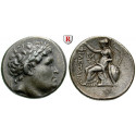 Mysien, Kgr. Pergamon, Eumenes II., Tetradrachme 197-159 v. Chr., ss-vz/ss