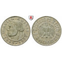 Drittes Reich, 2 Reichsmark 1933, Luther, D, f.vz, J. 352