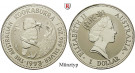 Australien, Elizabeth II., Dollar 1988-, 31,07 g fein, bfr.