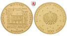 Bundesrepublik Deutschland, 100 Euro 2014, nach unserer Wahl, D-J, 15,55 g fein, st