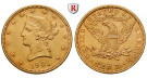 USA, 10 Dollars 1901, 15,05 g fein, ss+