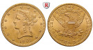 USA, 10 Dollars 1901, 15,1 g fein, f.vz/vz+