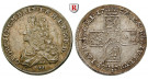 Braunschweig, Braunschweig-Calenberg-Hannover, Georg II., 1/3 Taler 1727, ss-vz