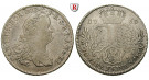 Pfalz, Kurpfalz, Karl Theodor, 1/2 Taler 1765, f.ss