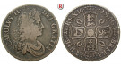 Grossbritannien, Charles II., Crown 1672, f.ss