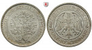 Weimarer Republik, 5 Reichsmark 1927, Eichbaum, A, f.st, J. 331
