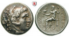 Makedonien, Königreich, Alexander III. der Grosse, Tetradrachme 230-220 v. Chr., ss+/f.vz