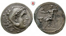 Makedonien, Königreich, Alexander III. der Grosse, Tetradrachme 201-190 v.Chr., vz/ss-vz