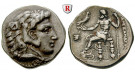 Makedonien, Königreich, Alexander III. der Grosse, Tetradrachme 201-190 v.Chr., ss