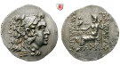 Makedonien, Königreich, Alexander III. der Grosse, Tetradrachme 125-65 v. Chr., ss-vz