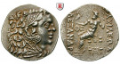 Makedonien, Königreich, Alexander III. der Grosse, Tetradrachme 125-70 v. Chr., ss-vz