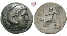 Makedonien, Königreich, Alexander III. der Grosse, Tetradrachme 193-192 v.Chr., f.vz
