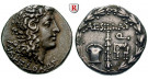 Makedonien-Römische Provinz, Aesillas, Quaestor, Tetradrachme 95-65 v.Chr., ss+