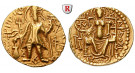 Baktrien und Indien, Kuschan, Vasishka, Dinar 247-267, ss-vz/vz