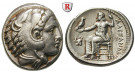 Makedonien, Königreich, Alexander III. der Grosse, Tetradrachme 336-323 v. Chr., vz/vz-st