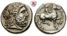 Makedonien, Königreich, Philipp II., Tetradrachme 348-342 v.Chr., vz