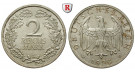 Weimarer Republik, 2 Reichsmark 1926, Kursmünze, A, vz+, J. 320