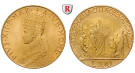 Vatikan, Pius XII., 100 Lire 1950, 4,68 g fein, vz-st