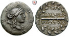 Makedonien-Römische Provinz, Freistaat, Tetradrachme 158-150 v.Chr., ss+